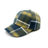 Winter Baseball Cap Blue Check
