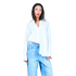 Oversized Shirt White Cotton/Tencel