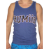 Humor Humphrey men's Tank Top in estate blue