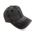 Baseball Cap Washed Black