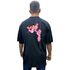 Bigbong Oversize T-shirt Pink Panther Black