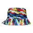 Reversible Bucket Hat Feather Multi