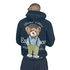 Teddy Bear Order My Steps Hoodie Black