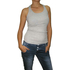 Women's ribbed Tank-Top grey melange