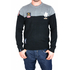 Men's sweater black-grey marl