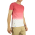 Malavita longline dip dye t-shirt red