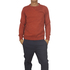 Superior Vintage men's knitted jumper rust with pocket