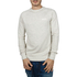 Men's longline sweatshirt ecru melange