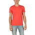 French Kick men's t-shirt Vee bright coral