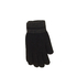 Knitted gloves black